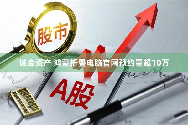 诚金资产 鸿蒙折叠电脑官网预约量超10万