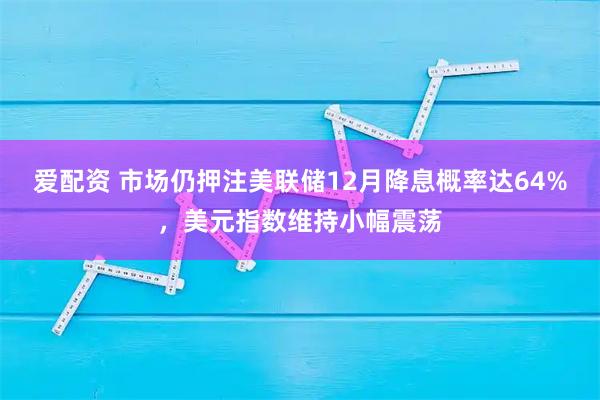 爱配资 市场仍押注美联储12月降息概率达64%，美元指数维持小幅震荡